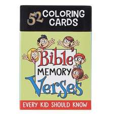 Coloring Cards 52 Verses for Kids