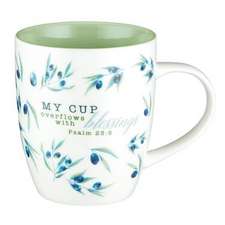 Mug My Cup Overflows with Blessings