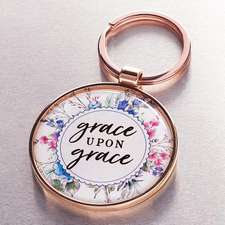 Keyring in Tin Grace Upon Grace