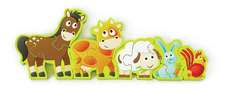 Zahlen & Farmtiere / Puzzle, 10 Teile