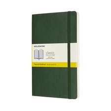 Moleskine Large Squared Softcover Notebook: Myrtle Green