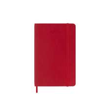 Moleskine 2025 12-Month Daily Pocket Softcover Notebook: Scarlet Red