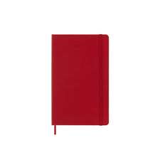 Moleskine 2025 12-Month Weekly Large Hardcover Notebook: Scarlet Red