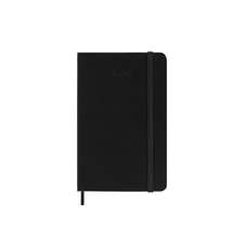 Moleskine 2025 12-Month Weekly Vertical Pocket Hardcover Notebook: Black