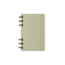 Moleskine 2025 12-Month Large Hardcover Academic Spiral Planner: Kiwi