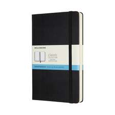 Moleskine Expanded Large Dotted Hardcover Notebook: Black