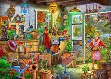 Brain Tree - Fishing Shed 1000 Pieces Jigsaw Puzzle for Adults