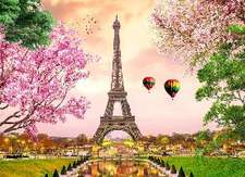 Brain Tree - Paris 1000 Pieces Jigsaw Puzzle for Adults