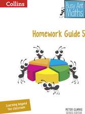 Busy Ant Maths -- Homework Guide 5