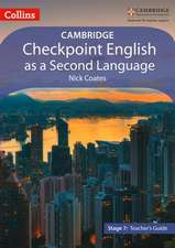 Lower Secondary English as a Second Language Teacher's Guide: Stage 7