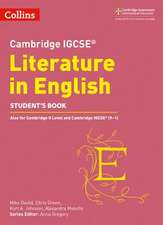 Cambridge Igcse(r) Literature in English Student Book