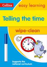 TELLING TIME WIPE_EASY LEARNIN