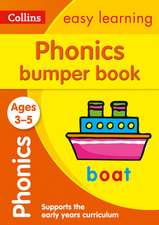 Collins Easy Learning Preschool - Phonics Bumper Book Ages 3-5