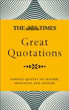 The Times Great Quotations