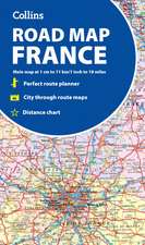 Collins Road Map of France