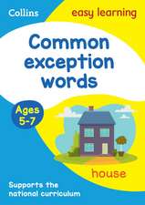 Common exception words Activity book Ages 5-7