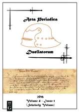 ACTA Periodica Duellatorum