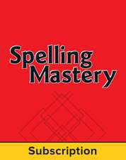 Spelling Mastery Level B Teacher Online Subscription, 1 year