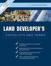 Residential Land Developer’s Checklists and Forms