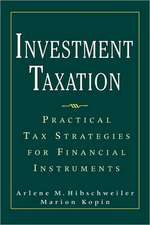 Investment Taxation