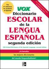 VOX Diccionario Escolar, 2nd Edition