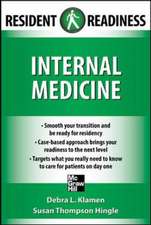 Resident Readiness Internal Medicine