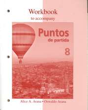 Workbook to Accompany Puntos de Partida: An Invitation to Spanish