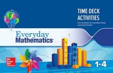 Everyday Mathematics 4: Grades 1-4, Time Card Deck Activity Booklet