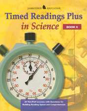 Timed Readings Plus in Science: 25 Two-Part Lessons with Questions for Building Reading Speed and Comprehension