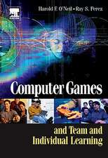 Computer Games and Team and Individual Learning