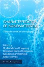 Characterization of Nanomaterials: Advances and Key Technologies