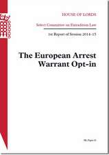 The European Arrest Warrant Opt-In