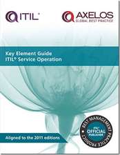 Key Element Guide ITIL Service Operation [pack of 10]