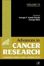 Advances in Cancer Research: Cumulative Subject Index