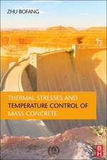 Thermal Stresses and Temperature Control of Mass Concrete