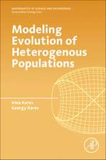 Modeling Evolution of Heterogeneous Populations: Theory and Applications