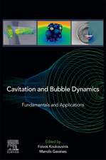 Cavitation and Bubble Dynamics