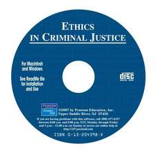 Ethics in Criminal Justice, a Scenario Based CD-ROM