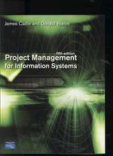 Cadle, J: Project Management for Information Systems