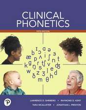 Clinical Phonetics -- Enhanced Pearson Etext -- Access Card