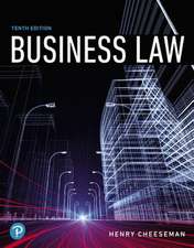 Cheeseman, H: Business Law