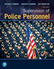 Iannone, N: Supervision of Police Personnel