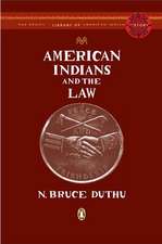 American Indians and the Law