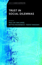 Trust in Social Dilemmas