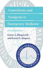 Anaesthesia and Analgesia in Emergency Medicine