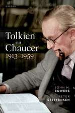 Tolkien on Chaucer, 1913-1959