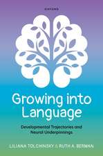 Growing into Language: Developmental Trajectories and Neural Underpinnings