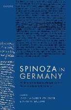 Spinoza in Germany