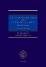 Furmston and Tolhurst on Contract Formation: Law and Practice 3e