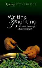 Writing and Righting: Literature in the Age of Human Rights